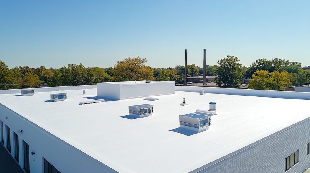 Commercial Flat Roofing - ALEXBURD Roofing